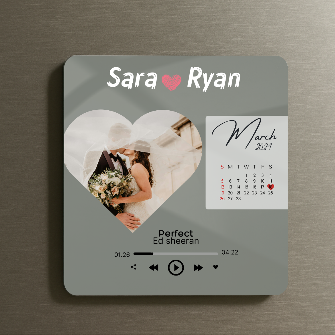 Music Fridge Magnet