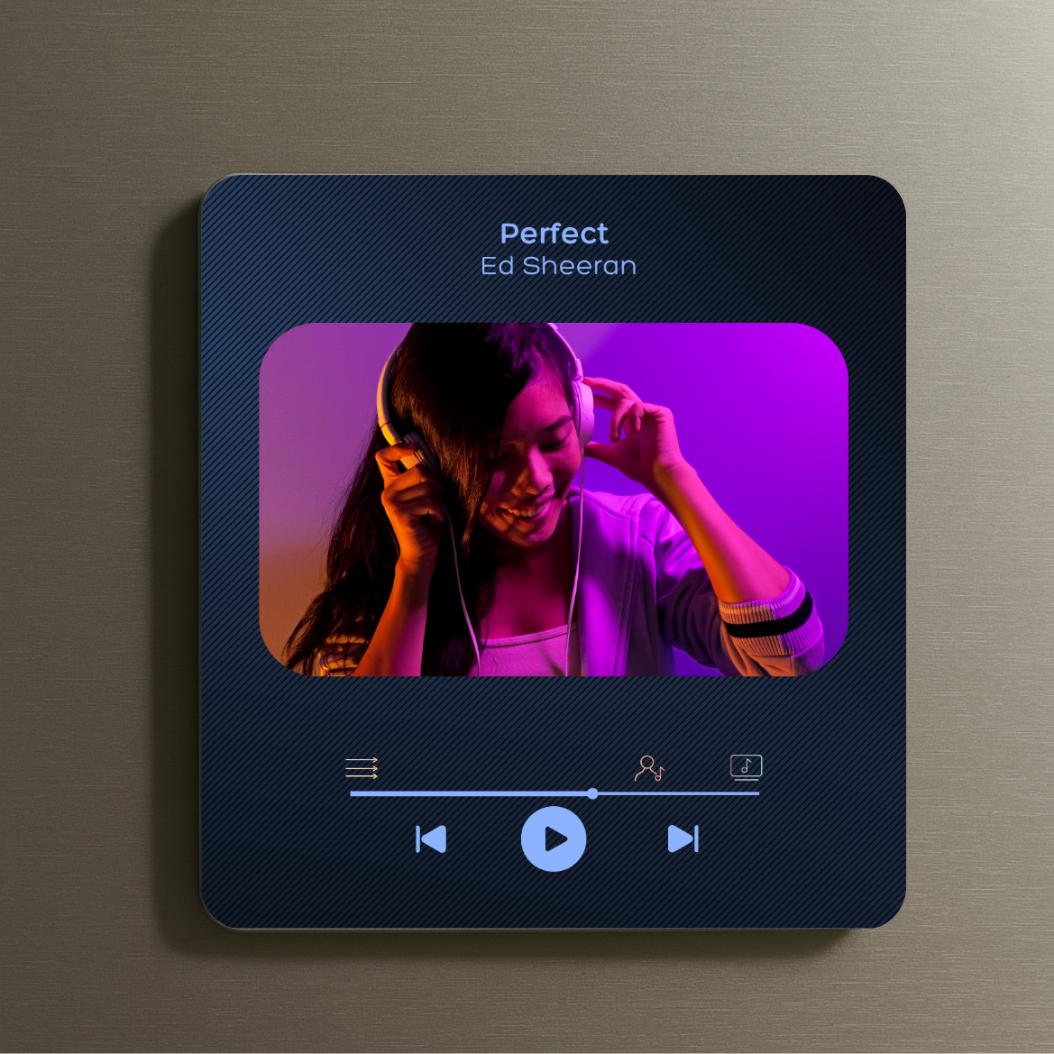 Music Fridge Magnet